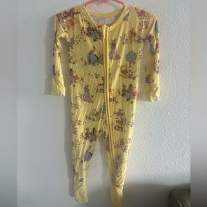 Little Sleepies Winnie the Pooh Zippy size 6-12 Months